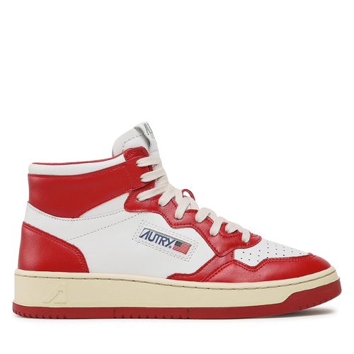 Sneakers AUTRY AUMM WB02 Wht/Red - Chaussures.fr - Modalova