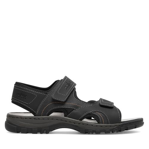 Sandales Rieker 25053-00 Noir - Chaussures.fr - Modalova