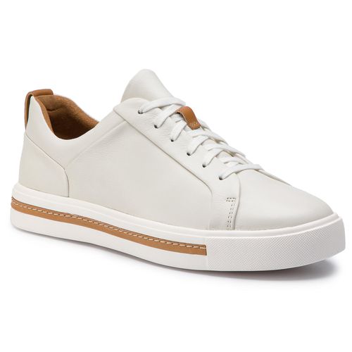 Sneakers Clarks Un Maui Lace 261401684 White Leather - Chaussures.fr - Modalova