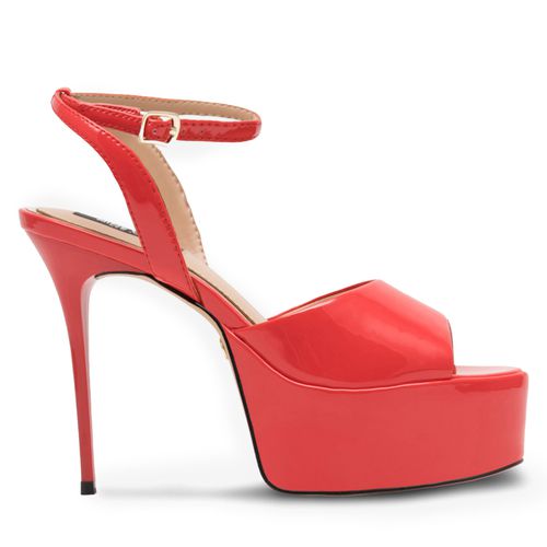Sandales Nine West CHANDA ZL23031CC Rouge - Chaussures.fr - Modalova