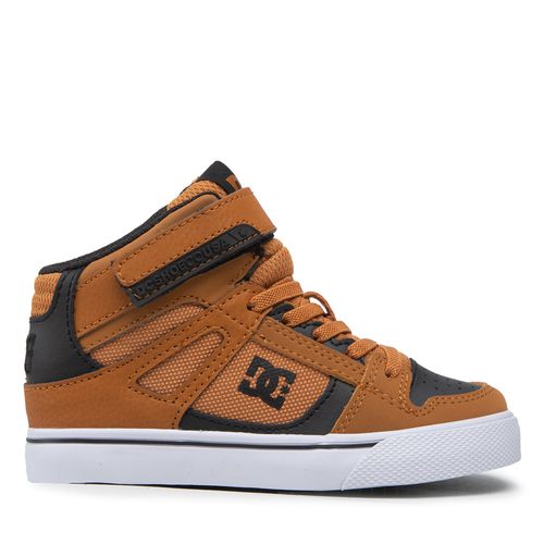 Sneakers DC Pure High-Top Ev ADBS300324 Marron - Chaussures.fr - Modalova