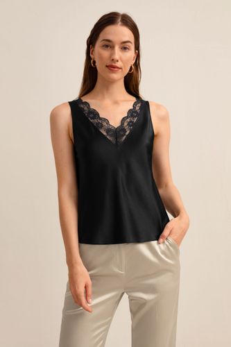 LILYSILK Débardeur En Soie Ajustement Régulier Soie De Mûrier De Haute Qualité Coupe Régulière S'Accorde Avec N'Importe Quelle Tenue 46 - LILYSILK - Modalova