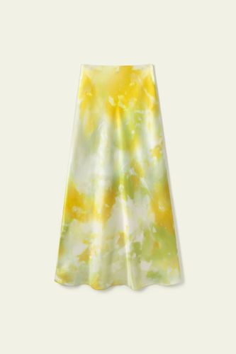 LILYSILK Jupe En Soie Imprimés Personnalisés Soie De Haute Qualité Sophistiqué Et Élégant Visions D'Été 44 - LILYSILK - Modalova
