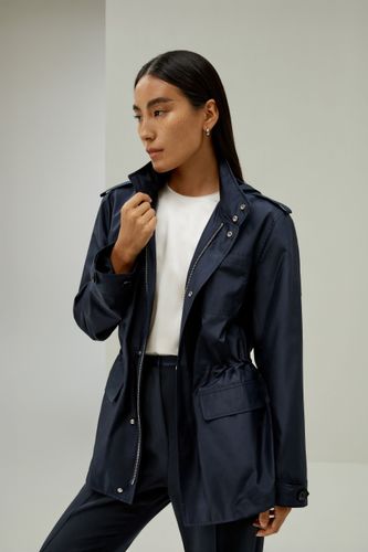 LILYSILK Veste Fonctionnelle Mi-Longue Imperméable Coupe Standard Soie De Haute Qualité Versatilité Léger Et Résistant Aux Rides S - LILYSILK - Modalova