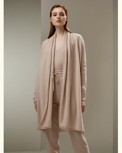 LILYSILK Cardigan Avec Col En Pile Élégant Pas De Fermeture Éclair 100% De Cachemire De Première Qualité Chaleur Et Confort L - LILYSILK - Modalova