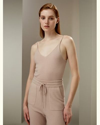 LILYSILK Top En Cachemire Bretelles Spaghetti 100% Cachemire Épurée Et Contemporaine Doux Pour La Peau, Confortable Et Durable Xs - LILYSILK - Modalova