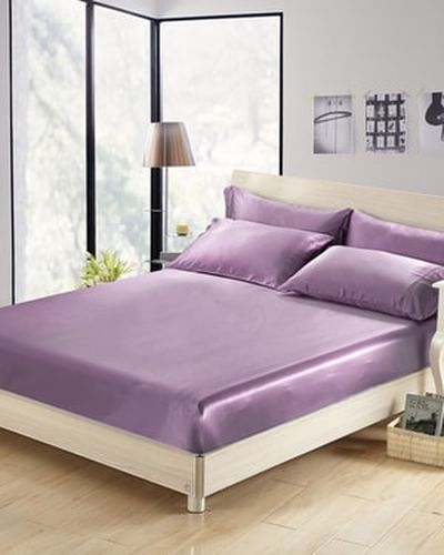 LILYSILK Soie Draps Sans Couture, Meilleure Brillance 100% Soie Glissez-Vous Dans Un Sommeil Profond 160x200+30cm - LILYSILK - Modalova