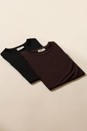 LILYSILK T-shirt Jersey Soie Ajusté S - Élégant & Respirant - LILYSILK - Modalova