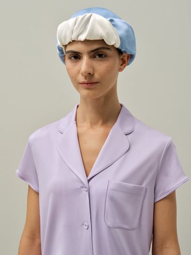 LILYSILK Bonnet de Nuit Soie Multicolore Charmeuse Ajustable Doux / Taille Unique - LILYSILK - Modalova