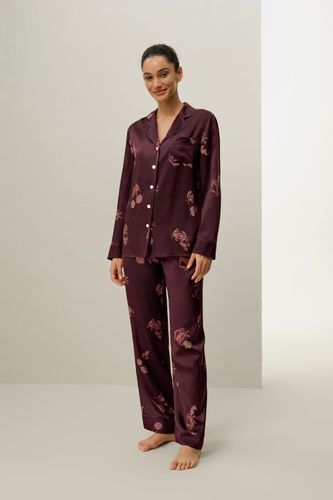 LILYSILK Ensemble De Pyjama En Soie Ensemble À Manches Longues Soie De Mûrier Xs - LILYSILK - Modalova