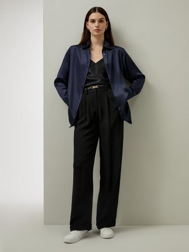 LILYSILK Pantalon Large Soie 30mm T36 - Fluide, Élégant et Confortable - LILYSILK - Modalova