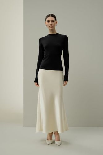 LILYSILK Haut Jersey Silk Breeze L - T-shirt Soie Respirant, Léger et Élégant, Coupe Ajustée Manches Longues - LILYSILK - Modalova