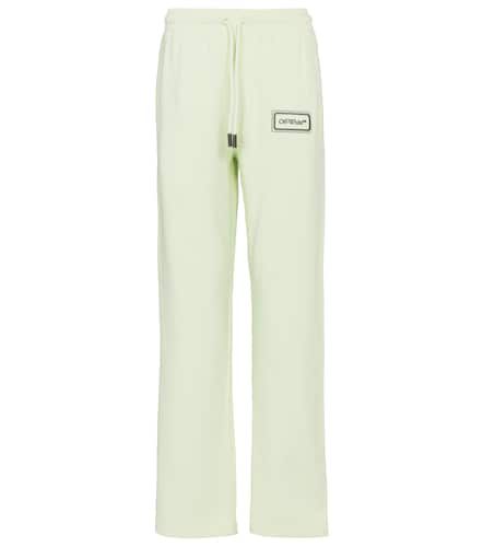 Pantalon de survêtement en coton à logo - Off-White - Modalova