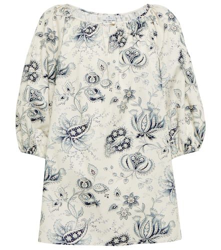 Blouse en coton mélangé à motif cachemire - Etro - Modalova