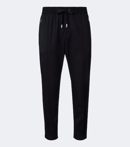 Pantalon en gabardine de laine mélangée - Dolce&Gabbana - Modalova