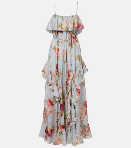Robe Roselight en soie à fleurs - Zimmermann - Modalova