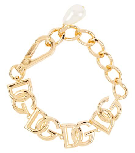 Bracelet DG en plaqué or - Dolce&Gabbana - Modalova