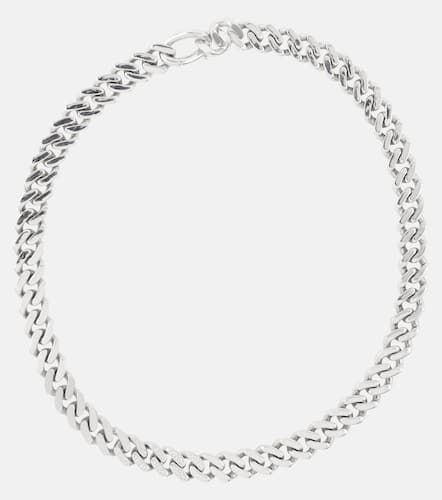 Collier Link en or blanc 14 ct et diamants - Rainbow K - Modalova