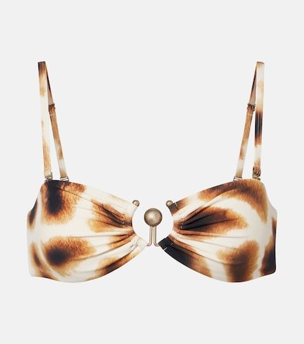 Haut de bikini à imprimé léopard - Christopher Esber - Modalova