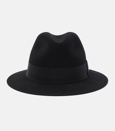 Fedora en feutre de laine - Saint Laurent - Modalova