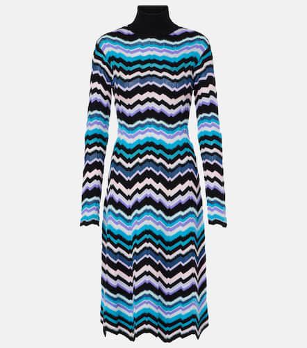 Missoni Robe midi Zigzag en maille - Missoni - Modalova