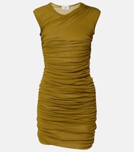 Robe en jersey de tulle - Saint Laurent - Modalova