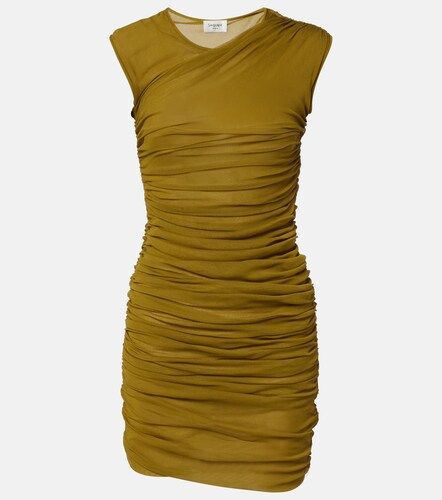 Robe en jersey de tulle - Saint Laurent - Modalova