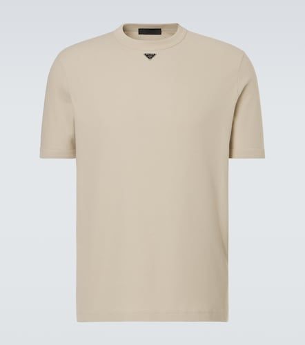 Prada T-shirt en coton à logo - Prada - Modalova