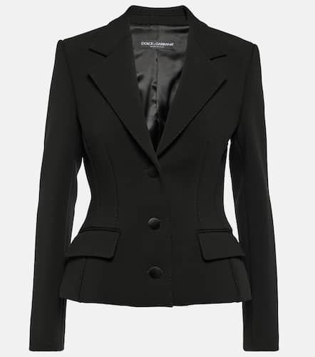 Blazer Dolce en laine mélangée - Dolce&Gabbana - Modalova