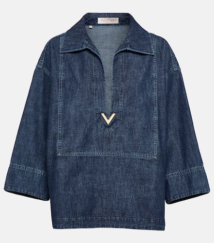 Valentino Top en jean - Valentino - Modalova