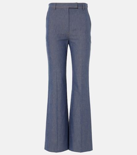 Pantalon évasé Nash en coton et cachemire - Loro Piana - Modalova