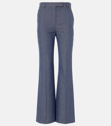 Pantalon évasé Nash en coton et cachemire - Loro Piana - Modalova