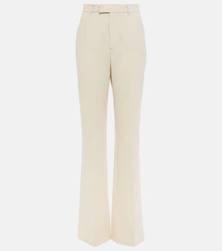 Pantalon flare en crêpe de laine - Gucci - Modalova