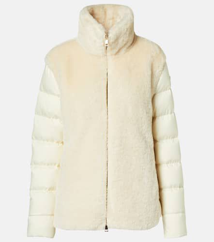 Veste doudoune Oiron en shearling synthétique - Moncler - Modalova