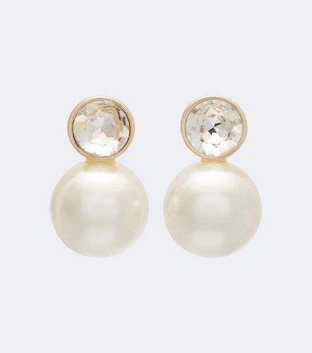 Boucles d'oreilles à cristaux - Carolina Herrera - Modalova
