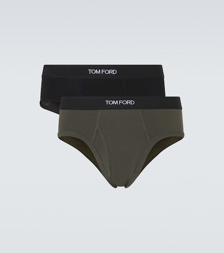 Set de 2 slips en coton mélangé - Tom Ford - Modalova