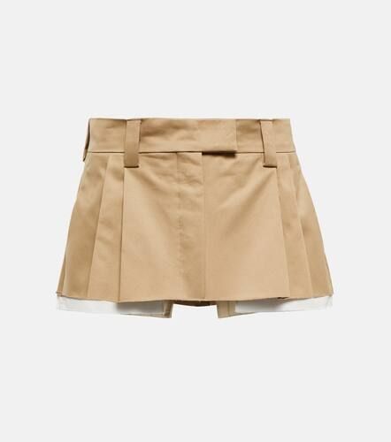 Miu Miu Mini-jupe en coton - Miu Miu - Modalova