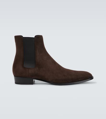 Bottines Chelsea en daim - Saint Laurent - Modalova