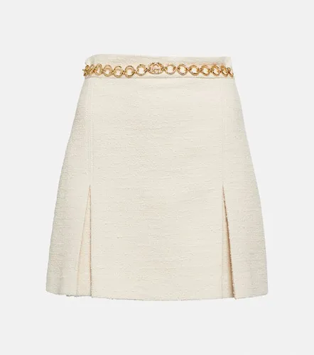 Mini-jupe en coton et laine mélangés - Gucci - Modalova