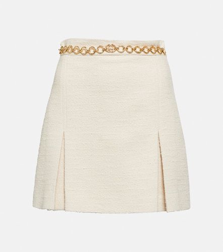 Mini-jupe en coton et laine mélangés - Gucci - Modalova