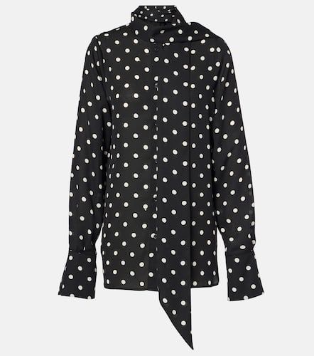 Chemise en crêpe à pois - Nina Ricci - Modalova