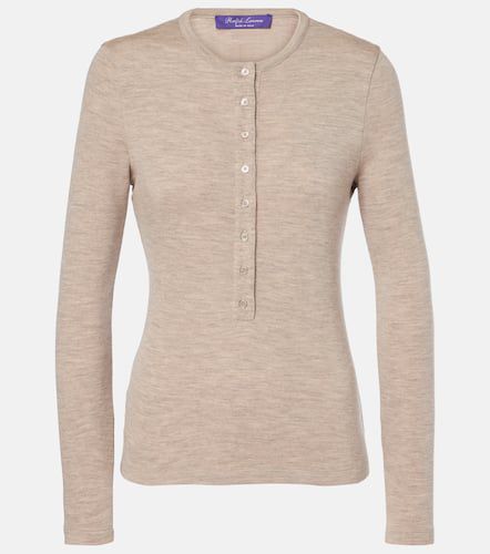 Chemise Henley en laine - Ralph Lauren Collection - Modalova