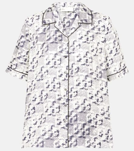 Chemise imprimée en soie - Tory Burch - Modalova