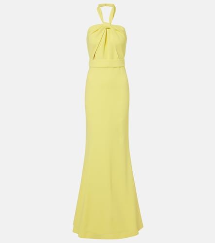 Elie Saab Robe longue en cady - Elie Saab - Modalova