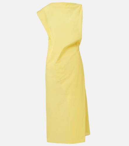 Robe midi en popeline de coton mélangé - Jacquemus - Modalova