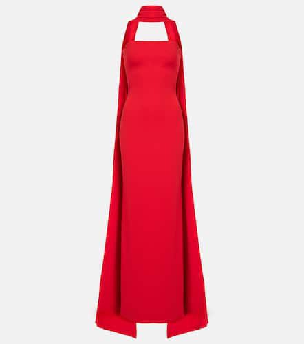 Robe longue Ainhoa en crêpe - Solace London - Modalova