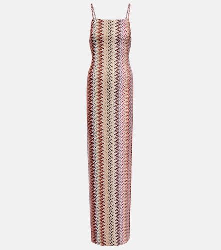 Missoni Robe longue en lamé - Missoni - Modalova