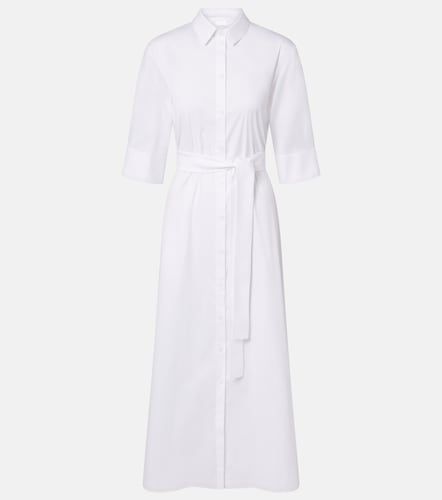 Robe midi Cognac en coton mélangé - Max Mara - Modalova