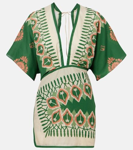 Robe en coton à imprimé - Johanna Ortiz - Modalova