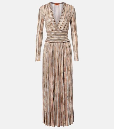 Robe longue rayée à sequins - Missoni - Modalova